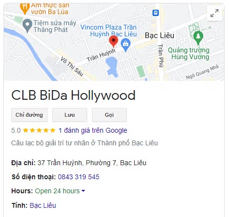 CLB BiDa Hollywood