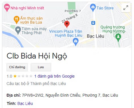 Clb Bida Hội Ngộ