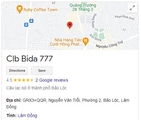 Clb Bida 777