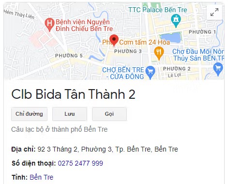 Clb Bida Tân Thành 2