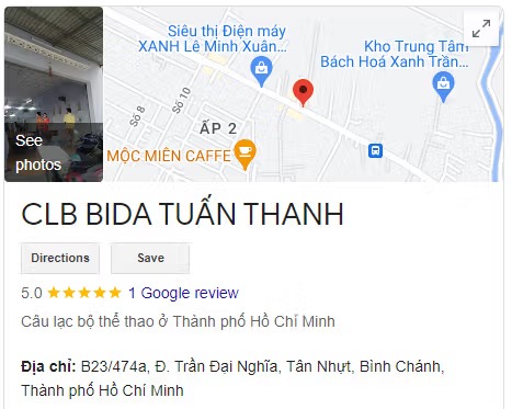 CLB BIDA TUẤN THANH