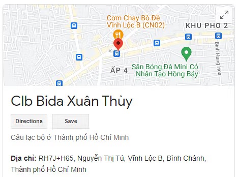 Clb Bida Xuân Thùy