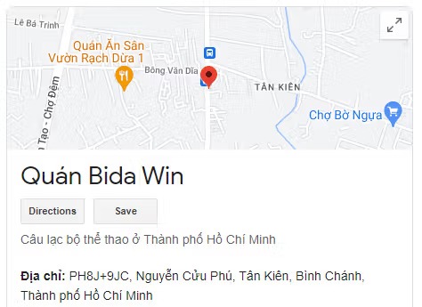 Quán Bida Win