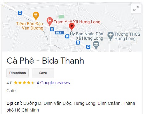 Cà Phê - Bida Thanh