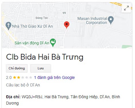 Clb Bida Hai Bà Trưng