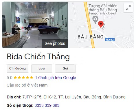 Bida Chiến Thắng