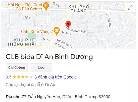 CLB bida Dĩ An Bình Dương