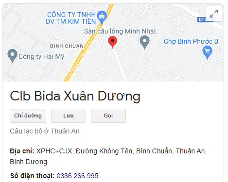 Clb Bida Xuân Dương
