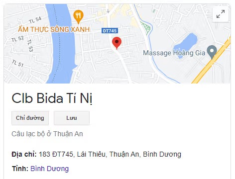 Clb Bida Tí Nị