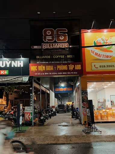 Phòng tập Bida ABB Bình Tân