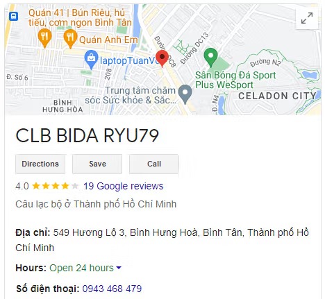 CLB BIDA RYU79