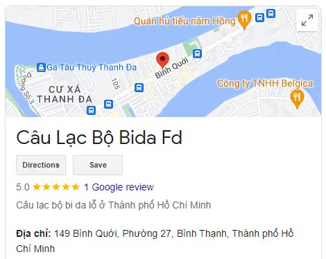 Câu Lạc Bộ Bida Fd