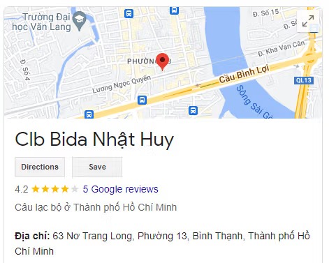 Clb Bida Nhật Huy