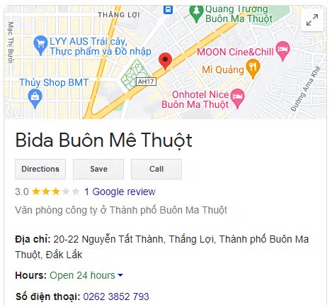 Bida Buôn Mê Thuột