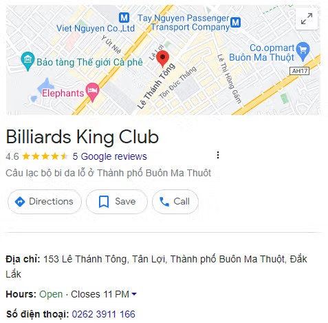 Billiards King Club