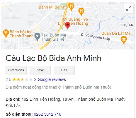 Câu Lạc Bộ Bida Anh Minh