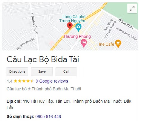 Câu Lạc Bộ Bida Tài