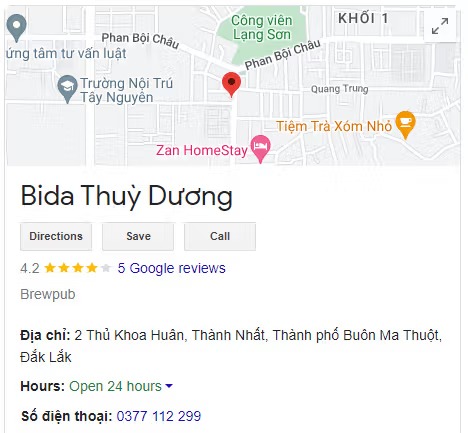 Bida Thuỳ Dương