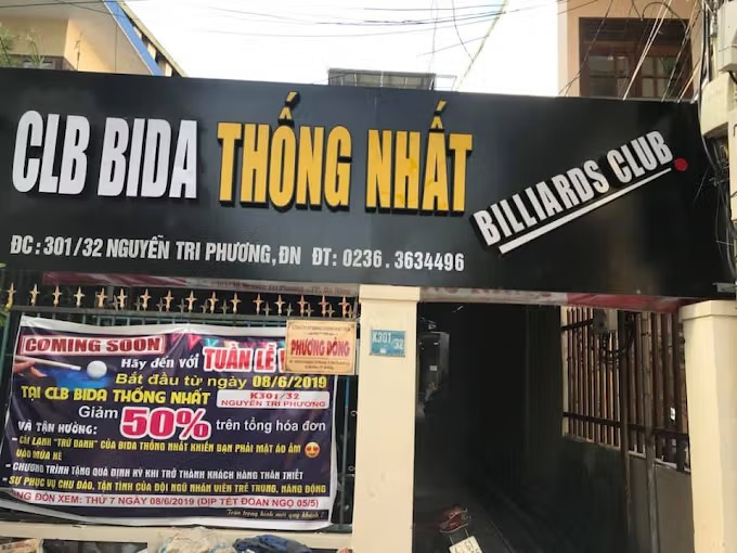 CLB Bida Thống Nhất - Billiards Club