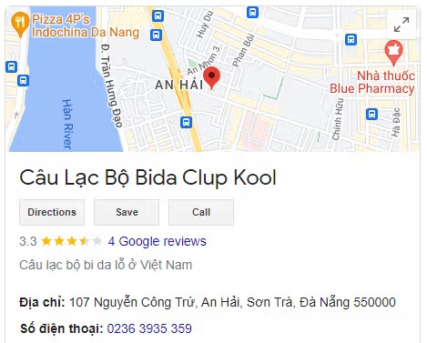 Câu Lạc Bộ Bida Clup Kool