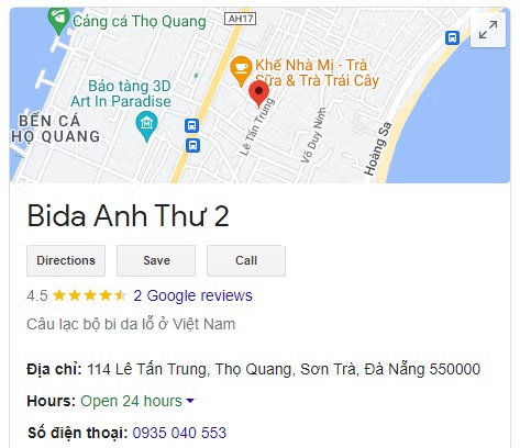 Bida Anh Thư 2