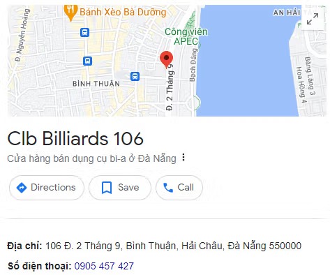 Clb Billiards 106