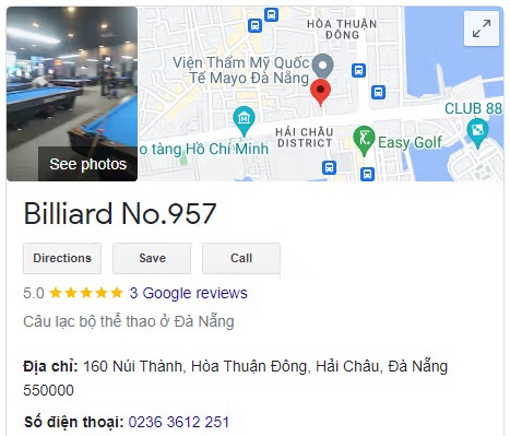 Billiard No.957