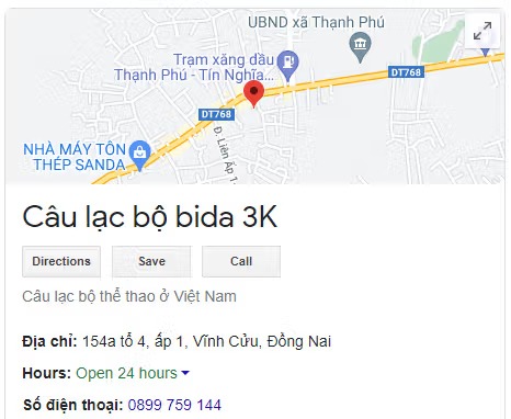 Câu lạc bộ bida 3K