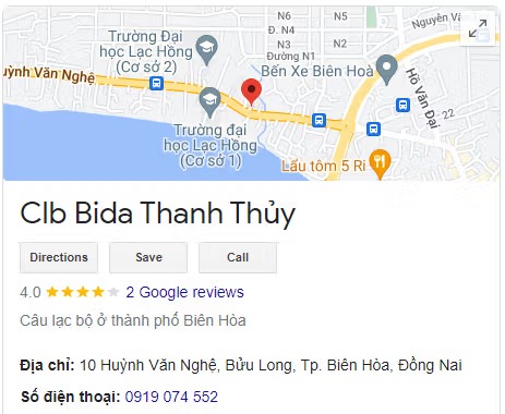 Clb Bida Thanh Thủy