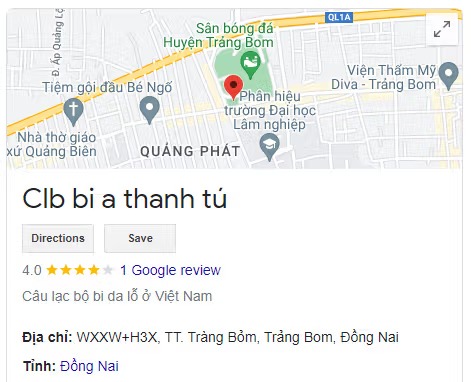 Clb bi a thanh tú