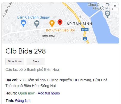 Clb Bida 298
