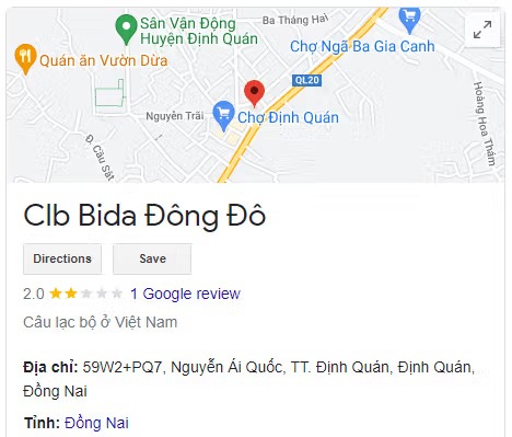Clb Bida Đông Đô