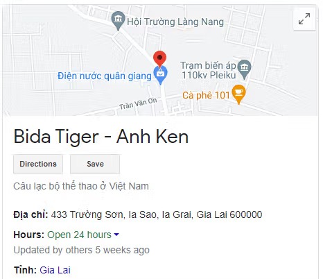 Bida Tiger - Anh Ken