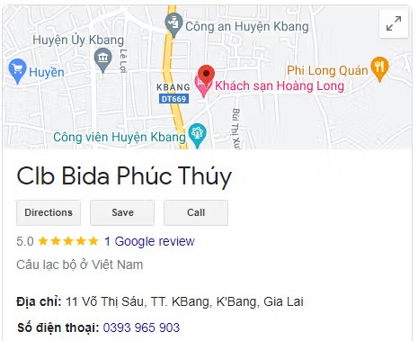 Clb Bida Phúc Thúy