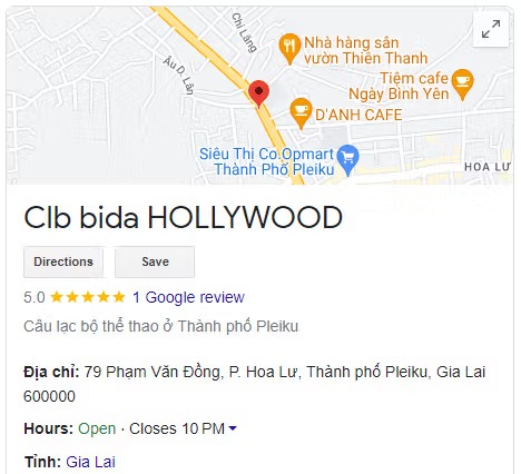 Clb bida HOLLYWOOD
