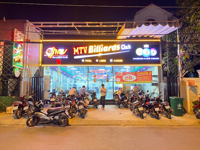 MTV BIilliards club (Câu lạc bộ Bida MTV) Chi Nhánh 2