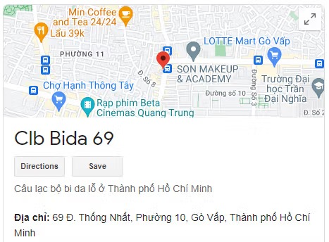 Clb Bida 69