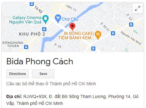 Bida Phong Cách