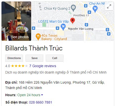 Billards Thành Trúc