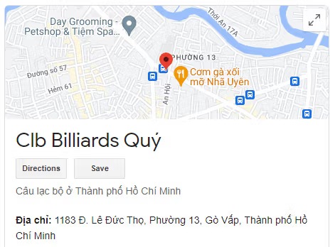 Clb Billiards Quý