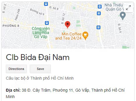 Clb Bida Đại Nam