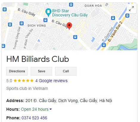 HM Billiards Club