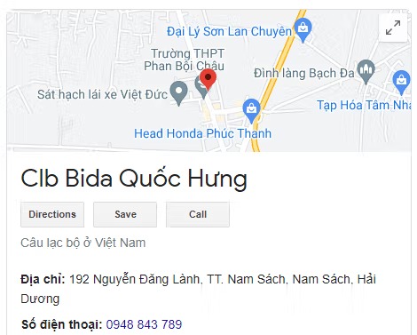 Clb Bida Quốc Hưng
