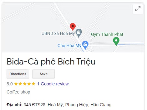 Bida-Cà phê Bích Triệu