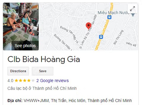 Clb Bida Hoàng Gia