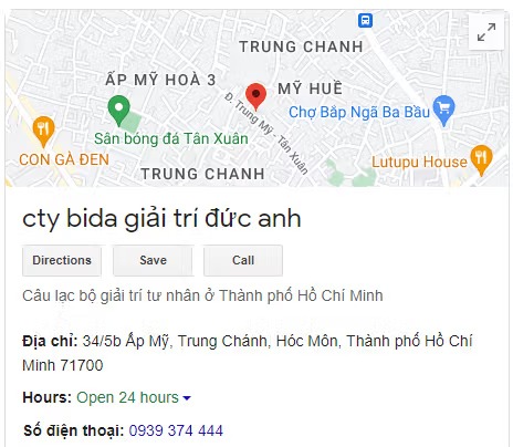 cty bida giải trí đức anh