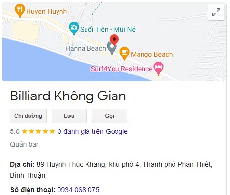 Billiard Không Gian
