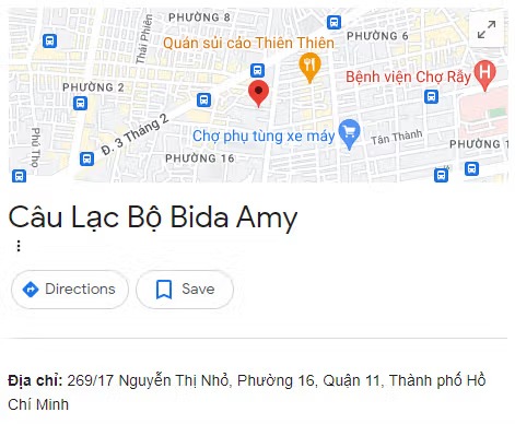 Câu Lạc Bộ Bida Amy