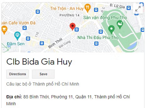 Clb Bida Gia Huy