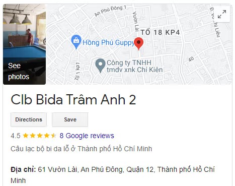 Clb Bida Trâm Anh 2